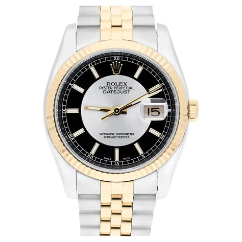 rolex datejust 36 tuxedo dial